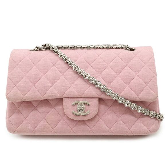 CHANEL Handbags - Chanel Matelasse 25 Cotton Jersey Shoulder Bag